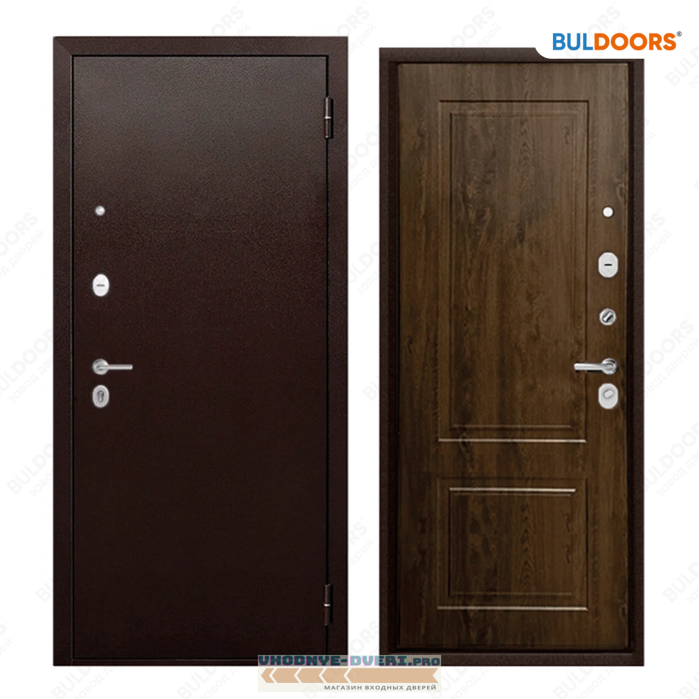 Дверь Бульдорс 70 MP BROWN